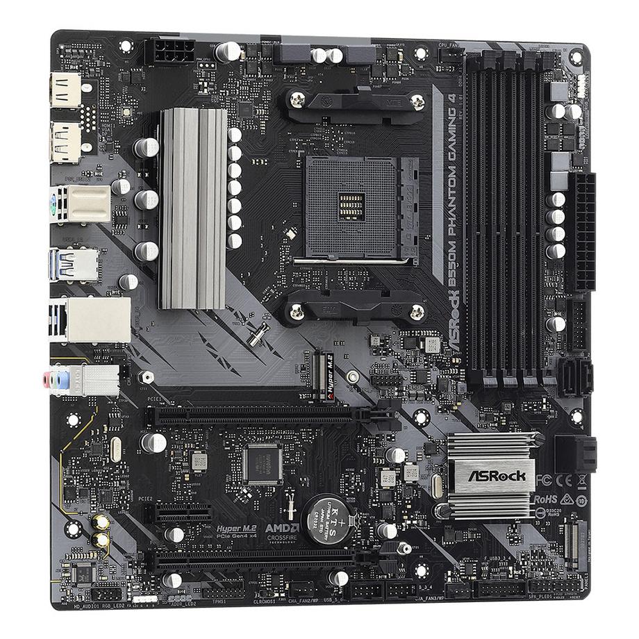 ASRock  B550M Phantom Gaming 4 AMD B550 Socket AM4 micro ATX 