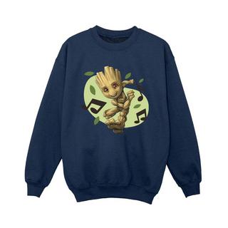MARVEL  Sweat GUARDIANS OF THE GALAXY GROOT MUSICAL NOTES 