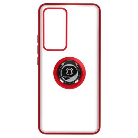 Avizar  Coque Ring Xiaomi 12T et 12T Pro Rouge 