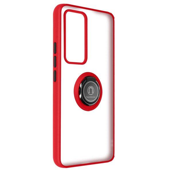 Avizar  Coque Ring Xiaomi 12T et 12T Pro Rouge 