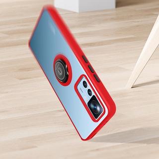 Avizar  Coque Ring Xiaomi 12T et 12T Pro Rouge 