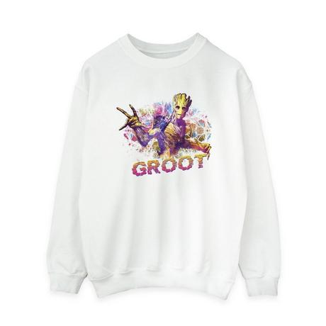 MARVEL  Guardians Of The Galaxy Abstract Groot Sweatshirt 