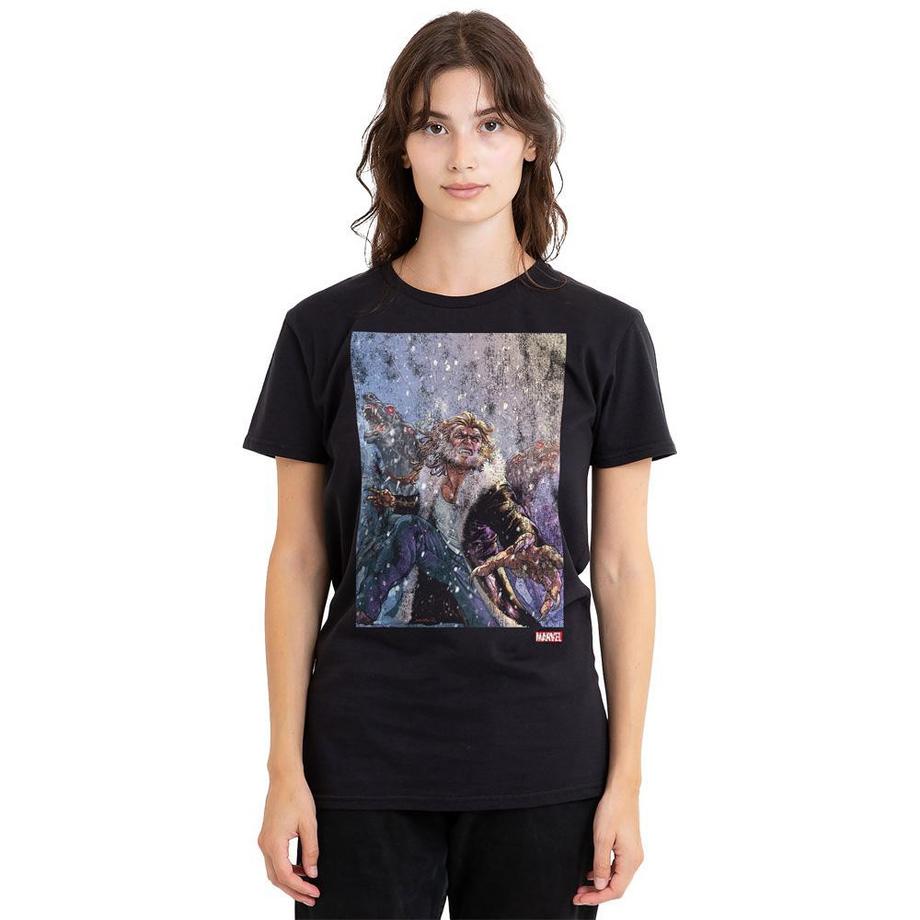 MARVEL T-shirt X-Men Sabretooth Dogs  