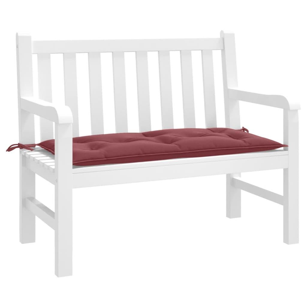 VidaXL Coussin de banc de jardin tissu  