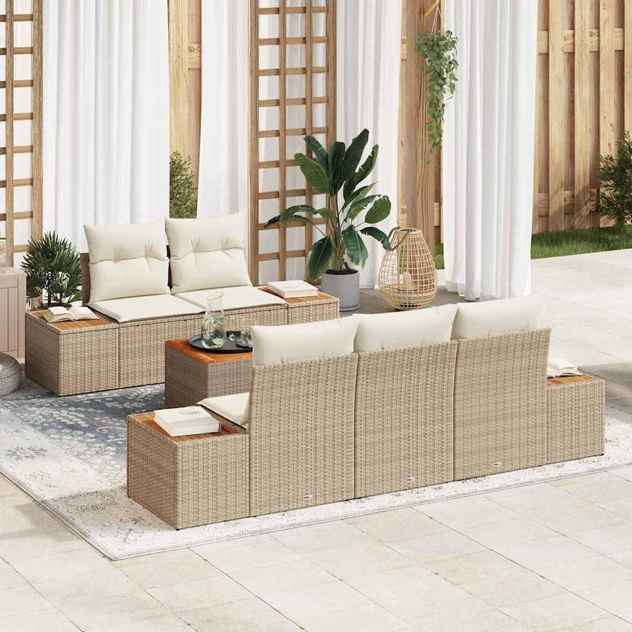VidaXL Gartenmöbel set poly-rattan  