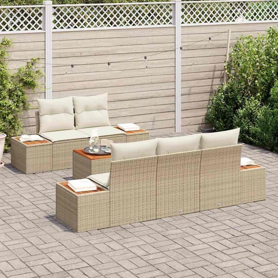 VidaXL Gartenmöbel set poly-rattan  