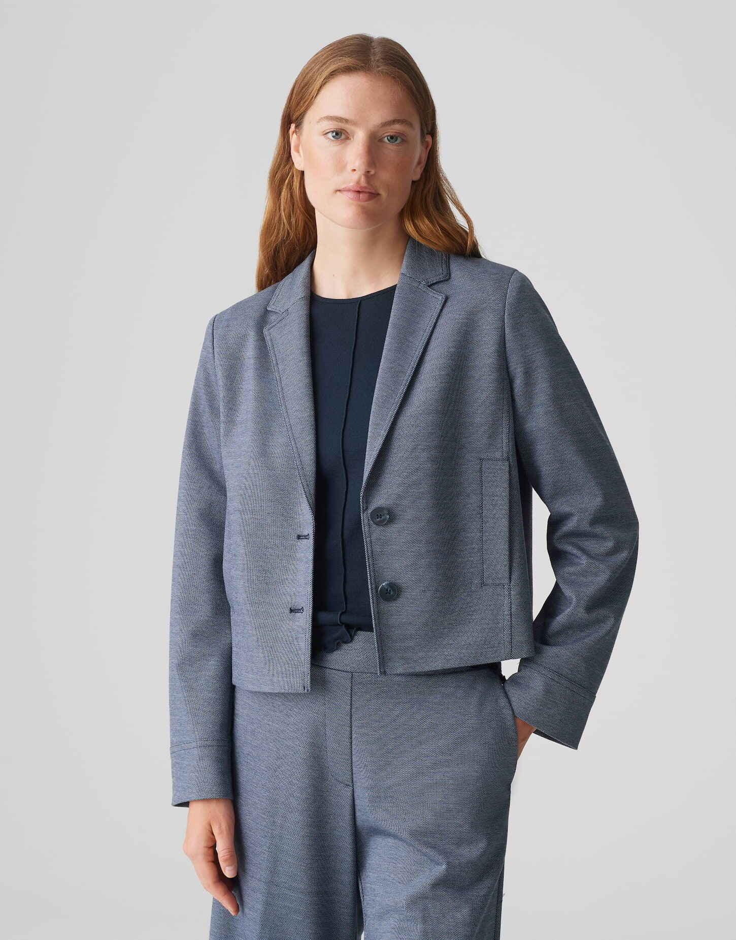 OPUS  Veste de blazer Jamira Silhouette boxy 