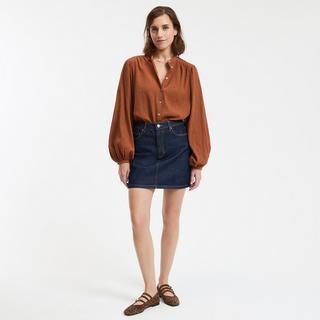 La Redoute Collections Camicetta Oversize Collo alla Coreana  