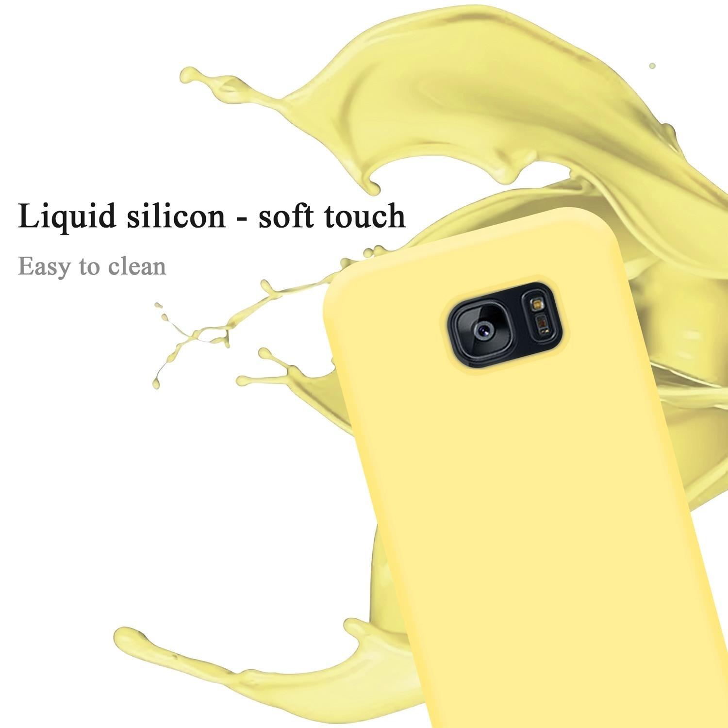 Cadorabo  Hülle für Samsung Galaxy S7 EDGE TPU Silikon Liquid 