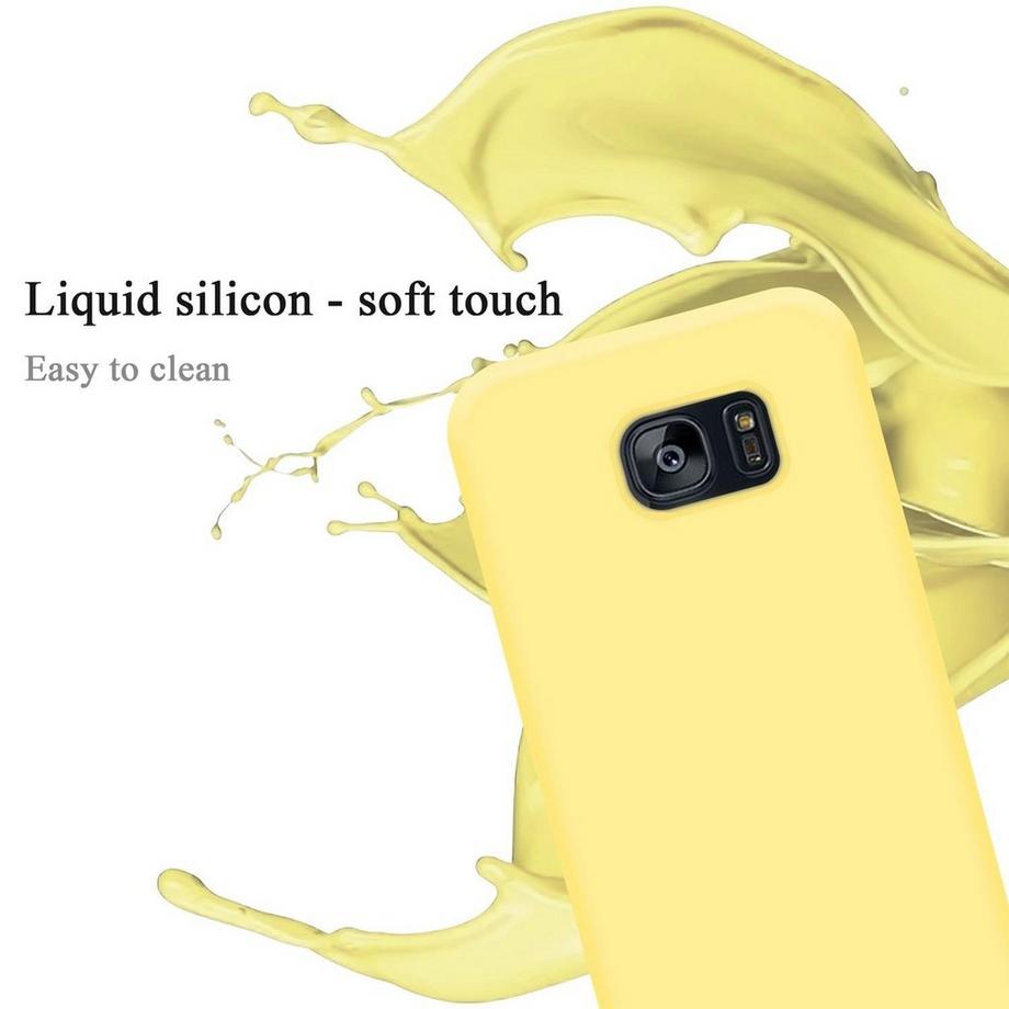 Cadorabo  Hülle für Samsung Galaxy S7 EDGE TPU Silikon Liquid 