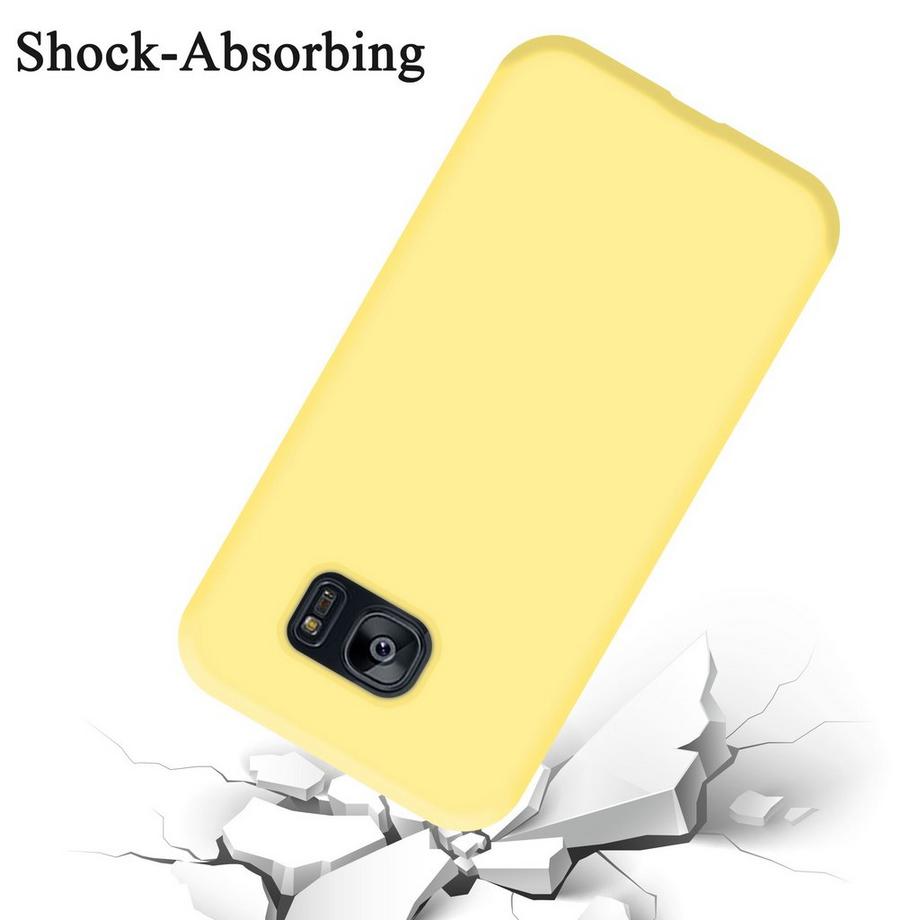 Cadorabo  Hülle für Samsung Galaxy S7 EDGE TPU Silikon Liquid 
