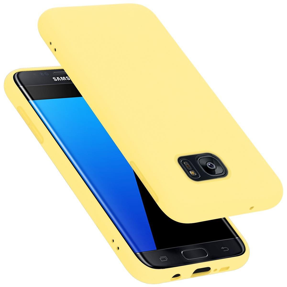 Cadorabo  Housse compatible avec Samsung Galaxy S7 EDGE - Coque de protection en silicone TPU flexible 