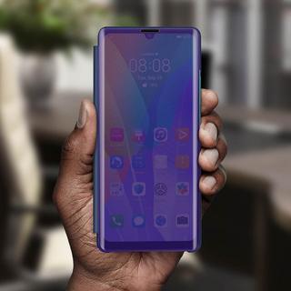 Avizar  Etui Huawei Y6p Miroir ultra-fin Violet 