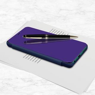 Avizar  Etui Huawei Y6p Miroir ultra-fin Violet 