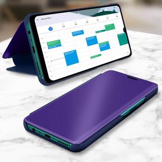 Avizar  Etui Huawei Y6p Miroir ultra-fin Violet 