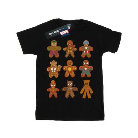 MARVEL Avengers Lebkuchen Charakter T-Shirt  