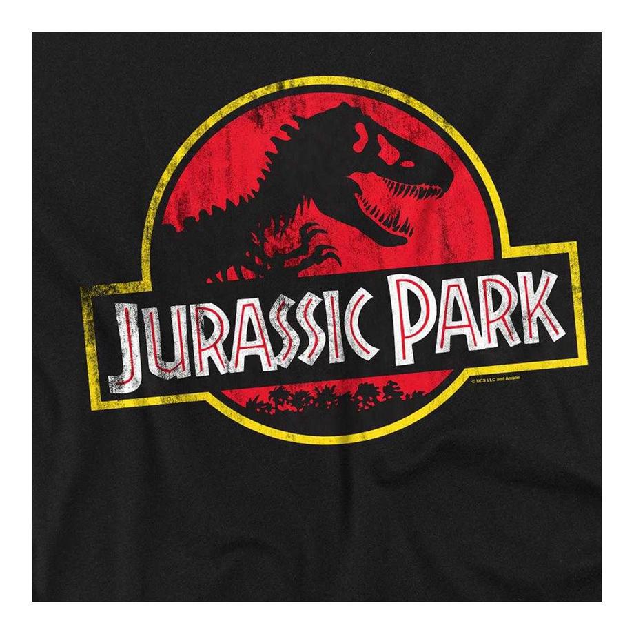 Jurassic Park T-Shirt Manches Longues avec Motif Logo  