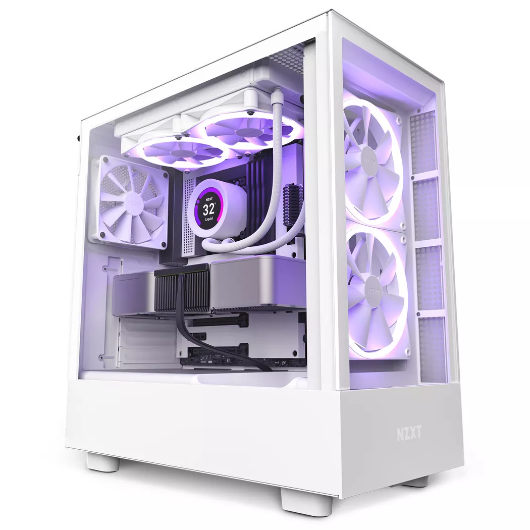 NZXT – PC-Gehäuse H5 Elite, Weiss