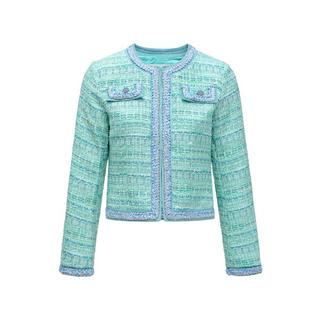 Salsa Colorful Tweed Chanel Style Jacke  