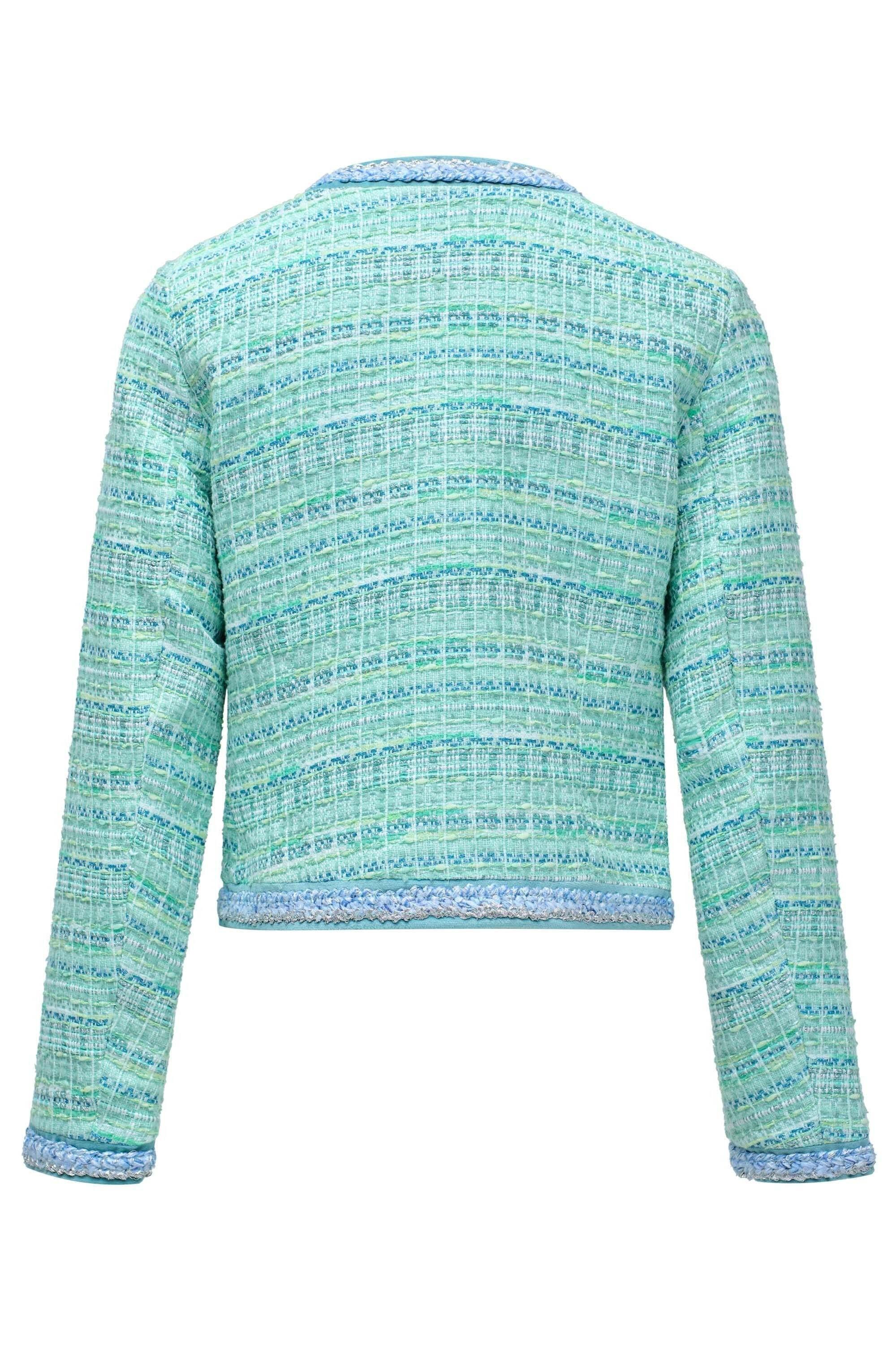 Salsa Colorful Tweed Chanel Style Jacke  