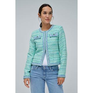 Salsa Colorful Tweed Chanel Style Jacke  