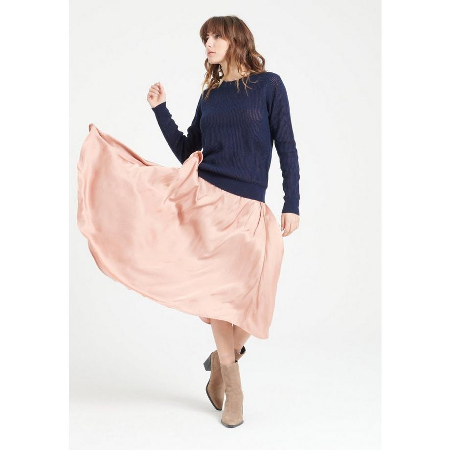 Studio Cashmere8 LILLY 23 Pointelle Maglia Girocollo  