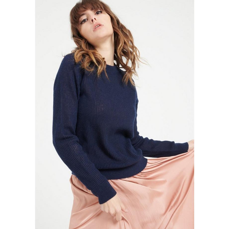 Studio Cashmere8 LILLY 23 Pointelle Maglia Girocollo  