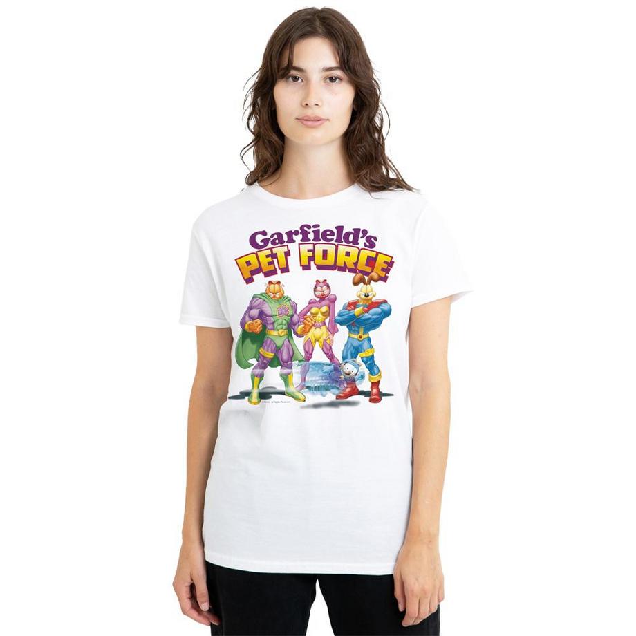Garfield T-Shirt Heroes Await  