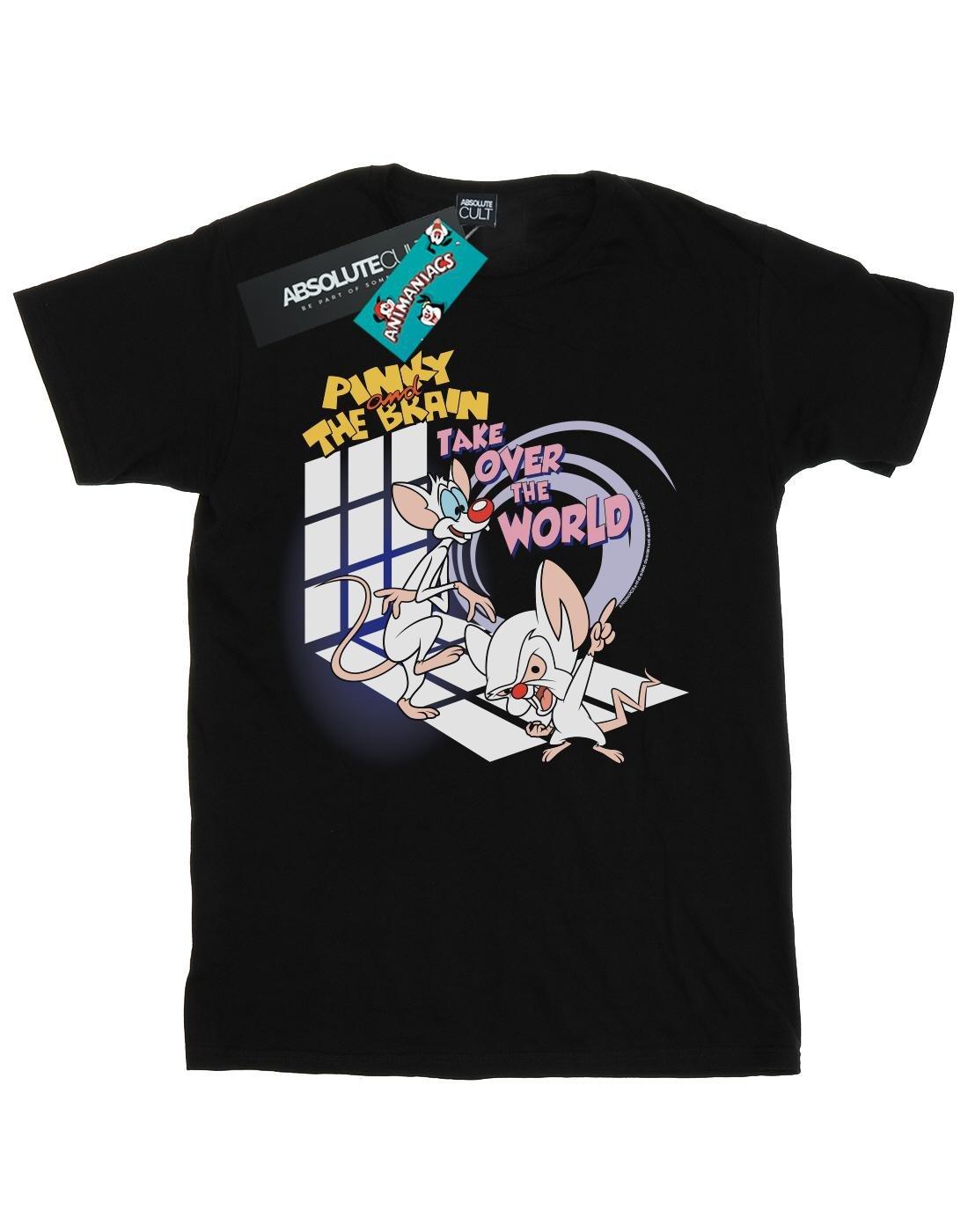 Animaniacs  Pinky And The Brain Take Over The World TShirt 