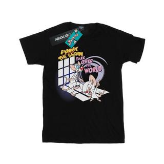 Animaniacs  Pinky And The Brain Take Over The World TShirt 