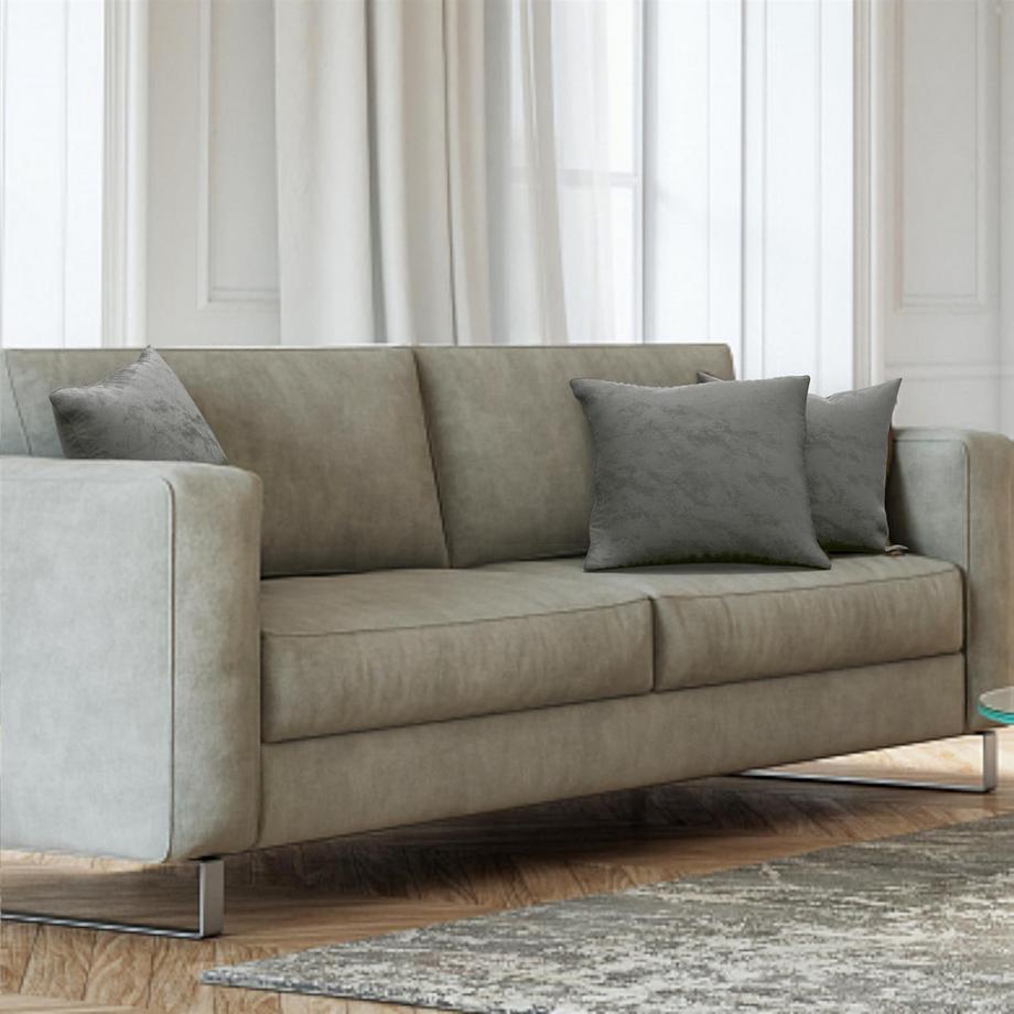 Intirilife 2x Samt Kissenbezug  