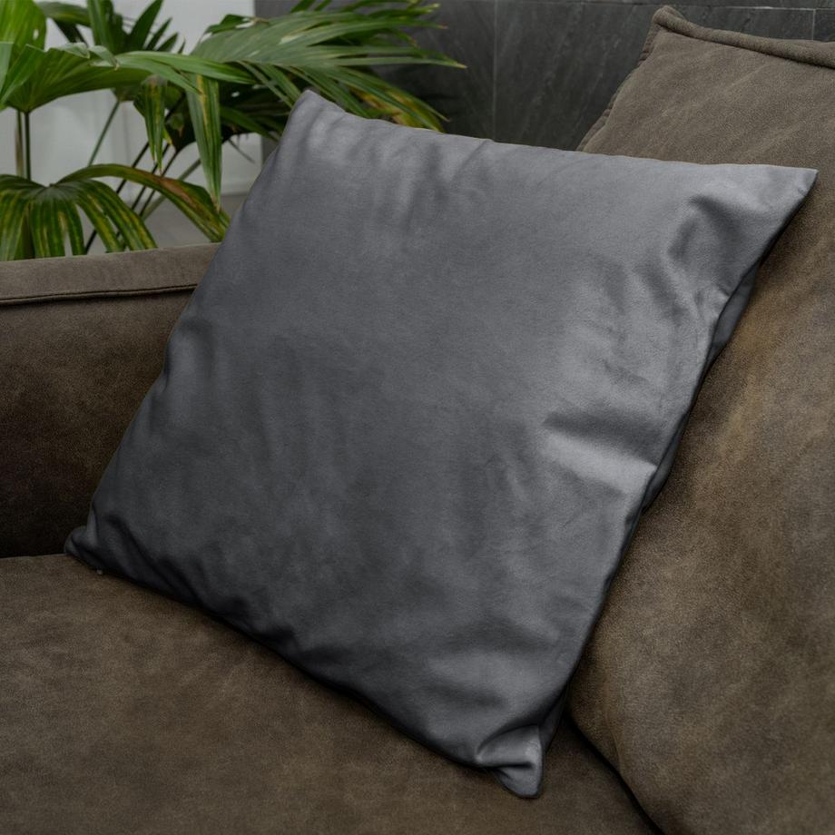 Intirilife 2x Copricuscino in Velluto  