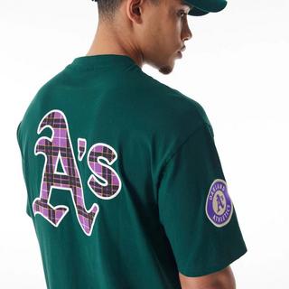 NEW ERA Oakland Athletics MLB Tartan Infill T-Shirt  