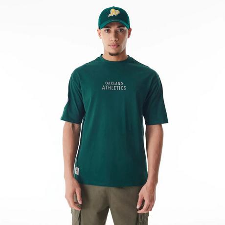 NEW ERA Oakland Athletics MLB Tartan Infill T-Shirt  