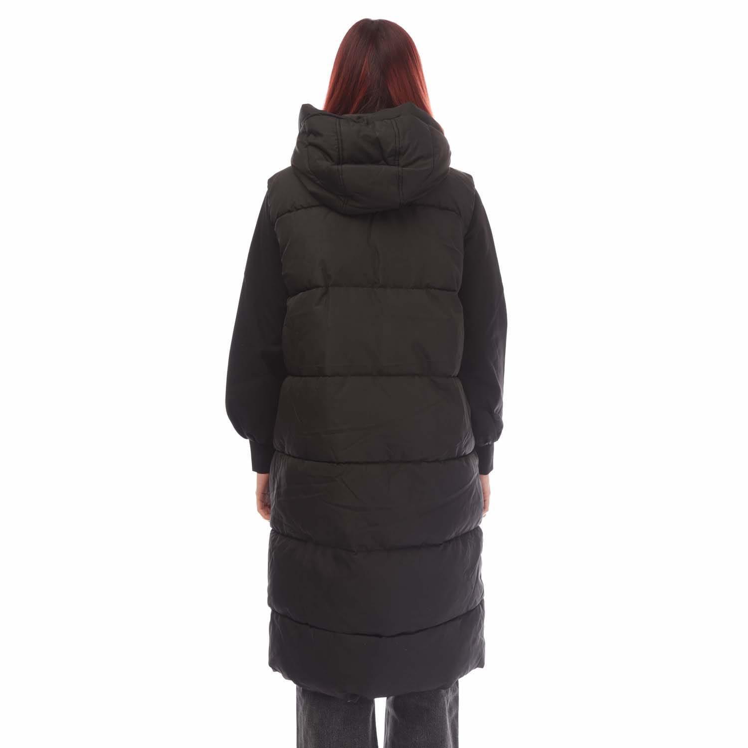 VERO MODA Ligaane Gilet Lungo Imbottito  