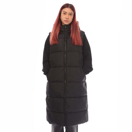 VERO MODA Ligaane Gilet Lungo Imbottito  