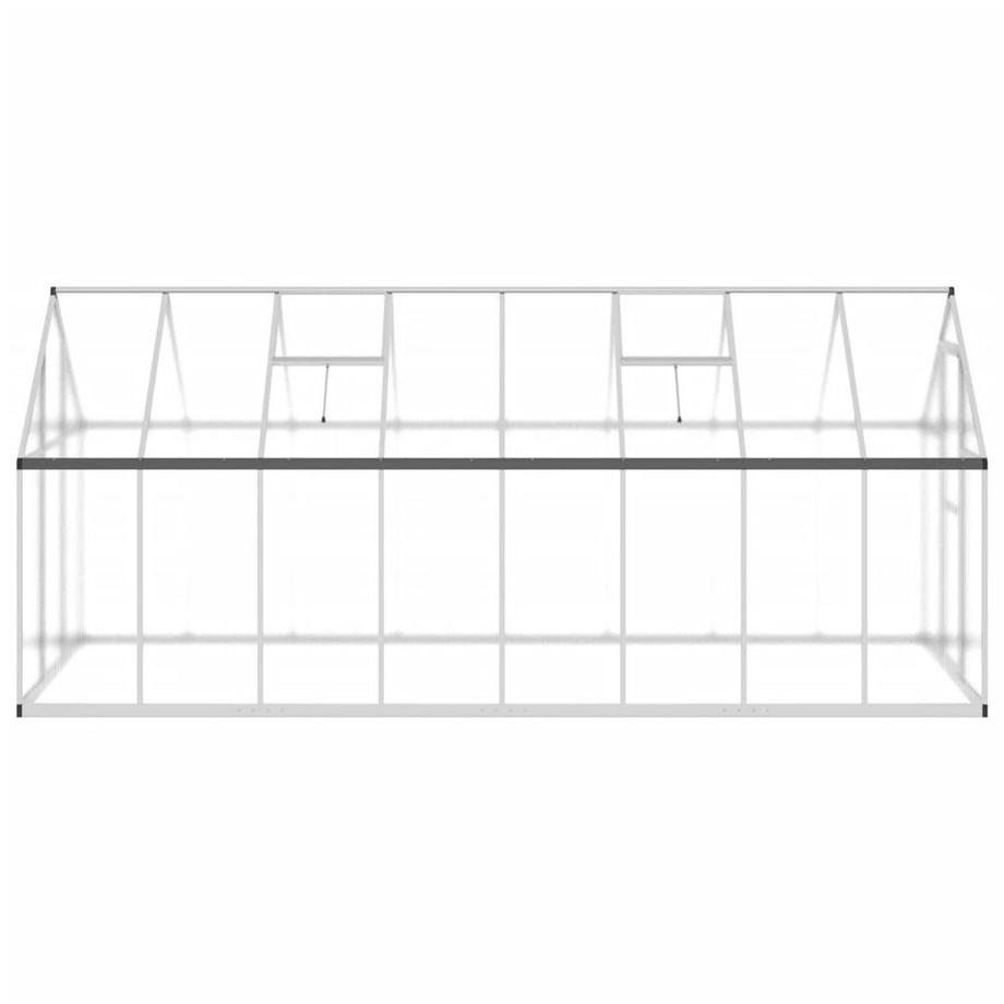 VidaXL Gewächshaus aluminium  