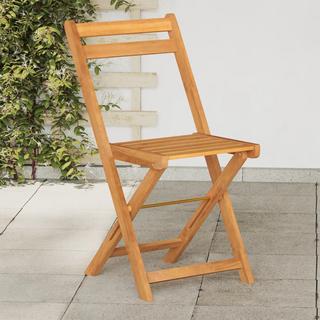 VidaXL Chaise de bistrot pliante bois d'acacia  