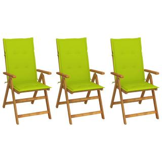 VidaXL Chaise de jardin bois  