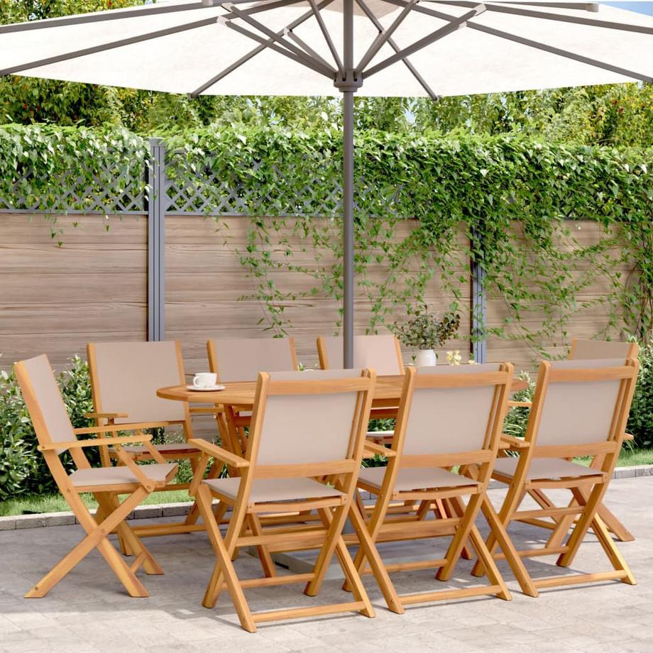VidaXL Chaise de jardin bois  