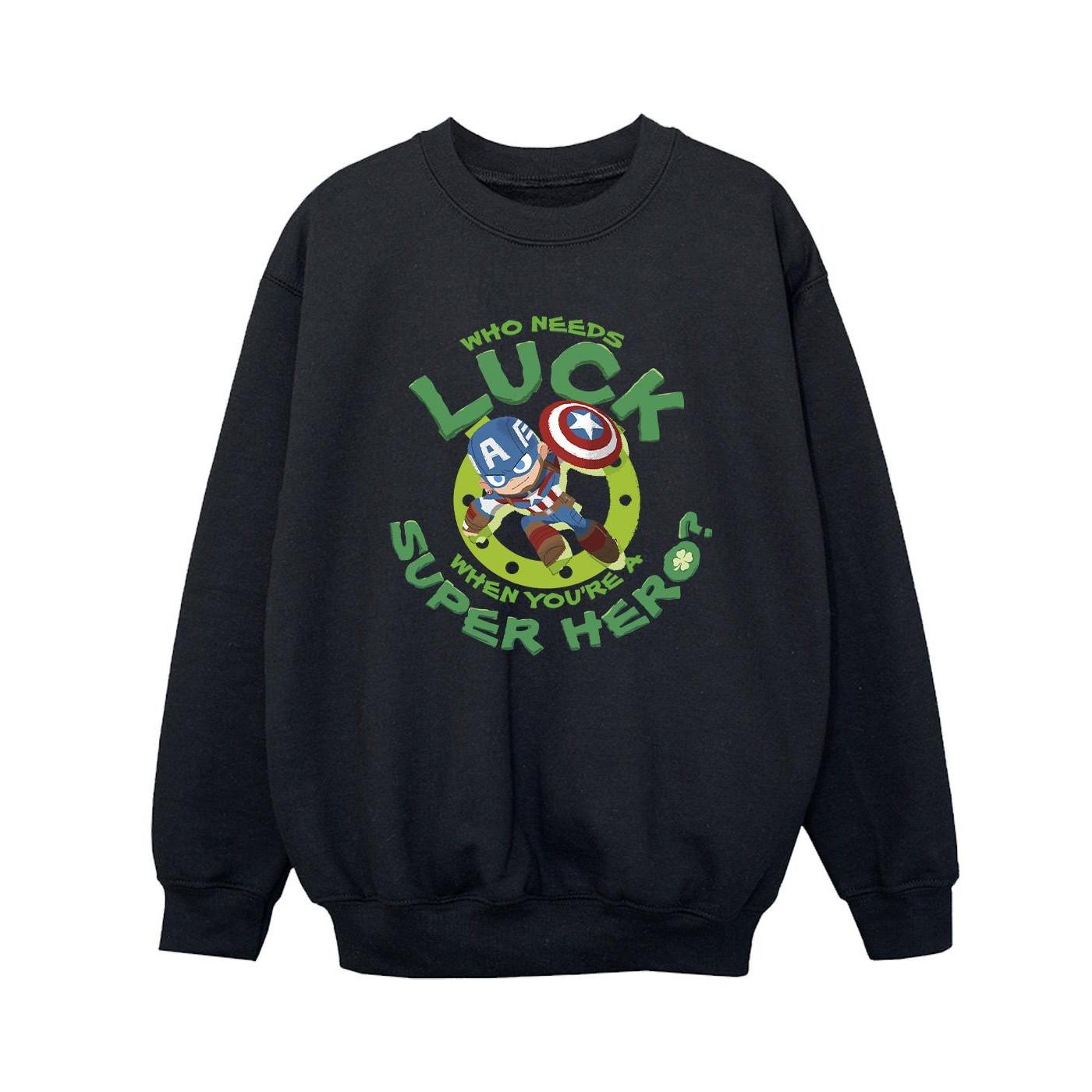 MARVEL  St Patrick's Day Luck Sweatshirt 