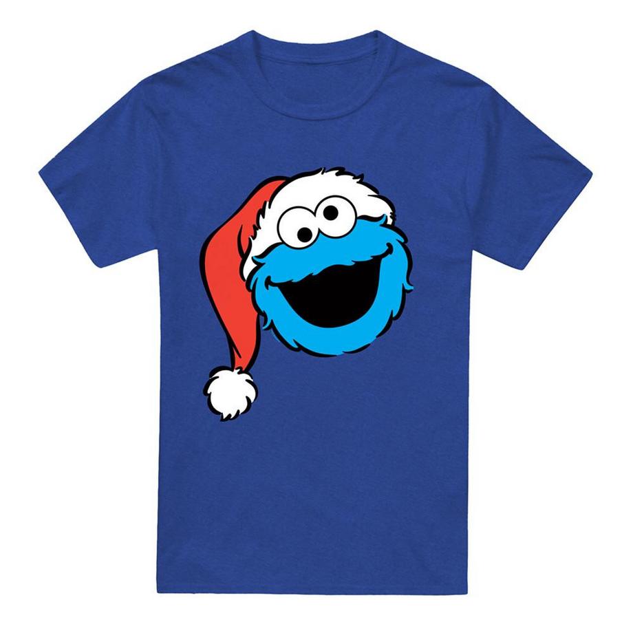 T-ShirtNoël Motif Grover Motiftyle Bonnet Du Père Noël