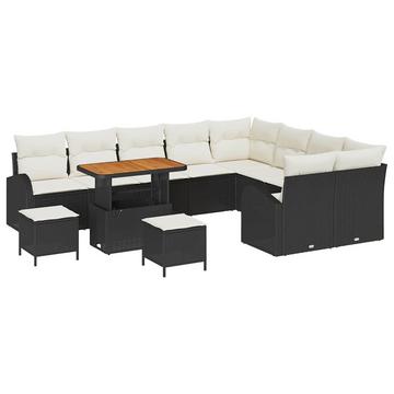 Garten-sofa-set poly-rattan