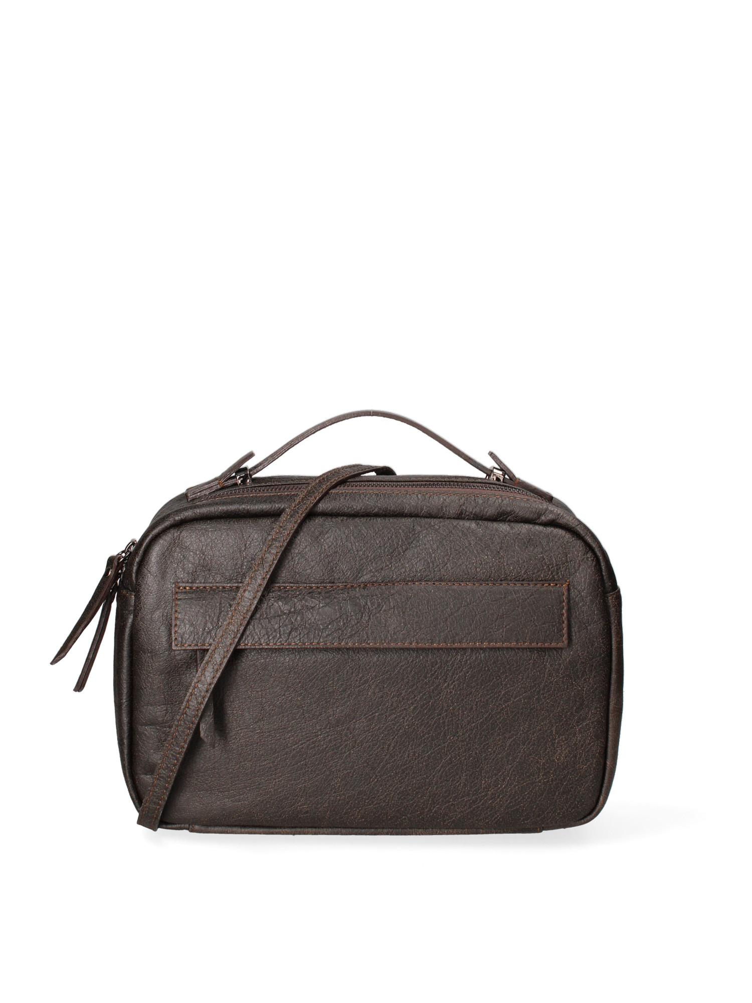 Gave Lux Unisex Handtasche Gealterter Effekt Leder  