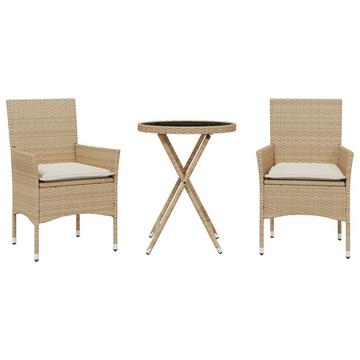 Bistro set poly-rattan