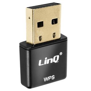 Avizar  Clé WiFi 300Mbps Ultra-Compact LinQ Noir 