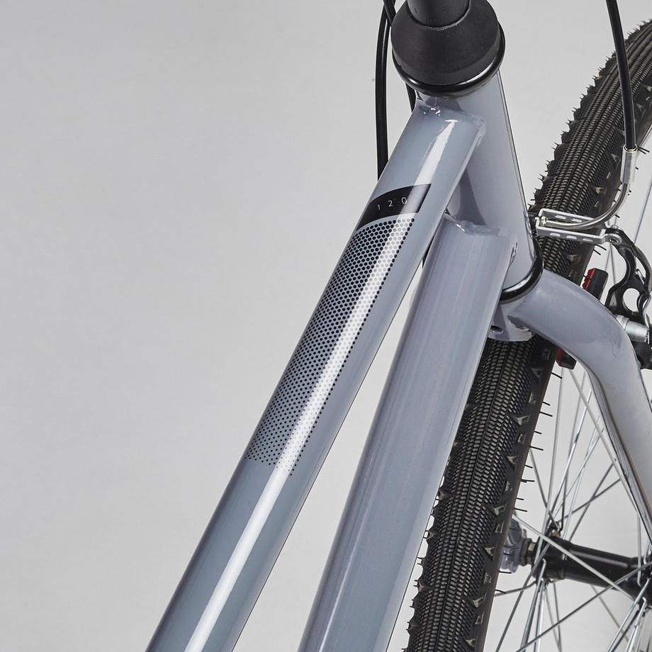 RIVERSIDE  Bicicletta ibrida 28 pollici per escursioni occasionali telaio acciaio 