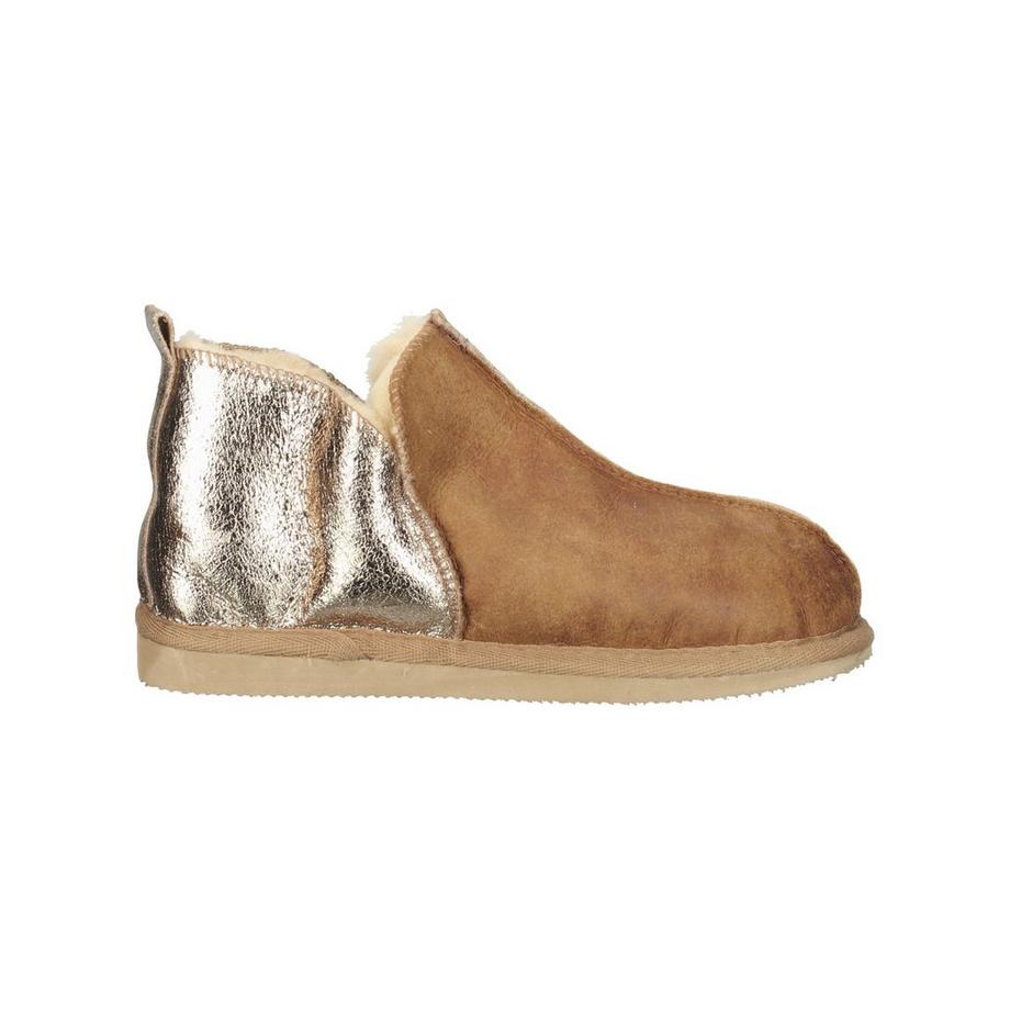 Shepherd Hausschuh mit Metallic Ferse  
