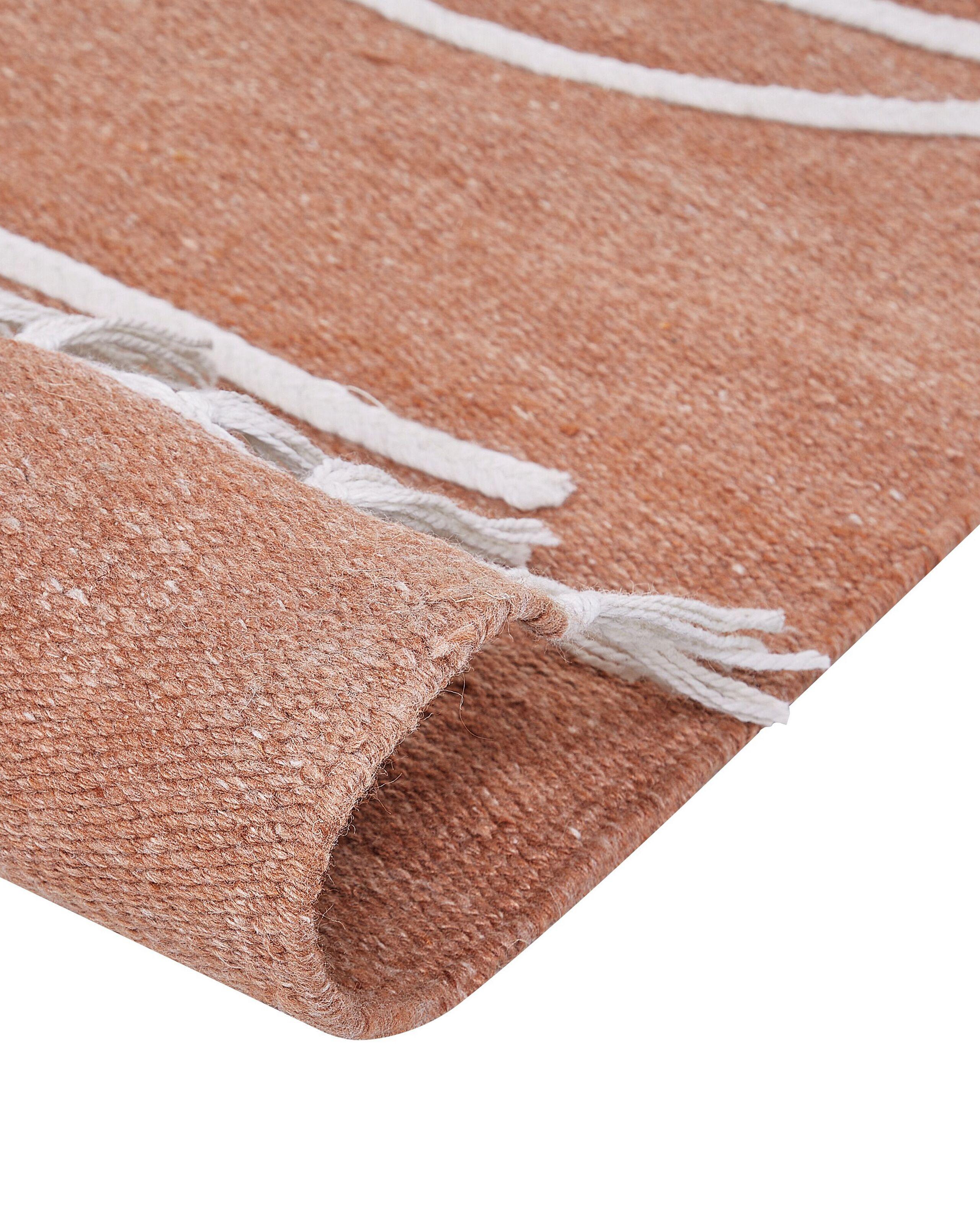 Beliani Tapis d'extérieur en Polyester Boho YAVU  