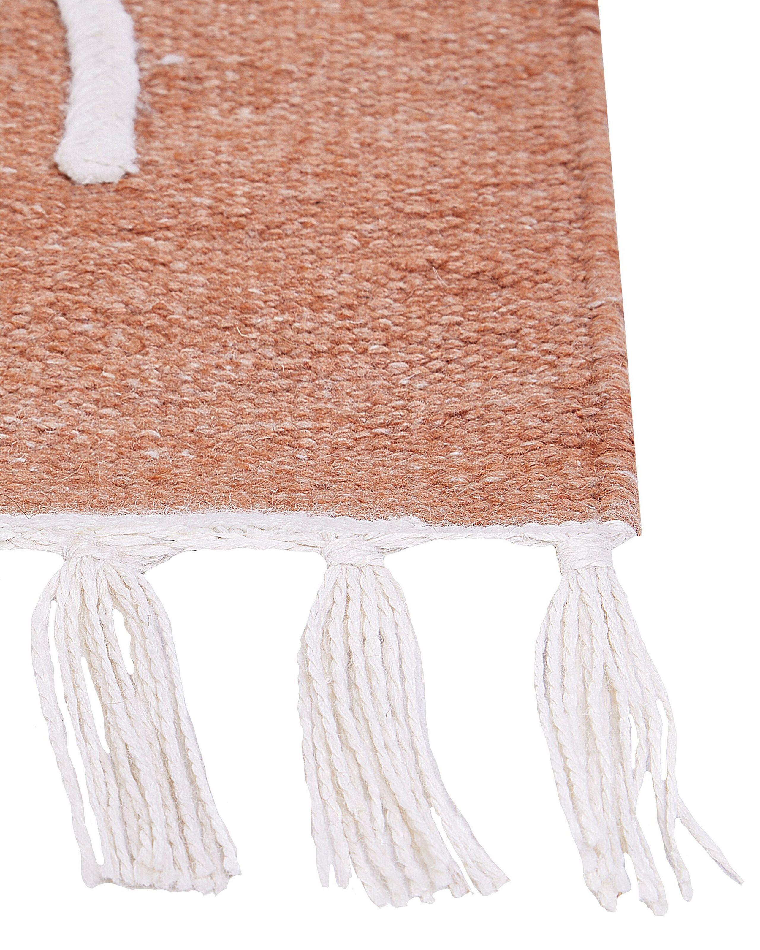 Beliani Tapis d'extérieur en Polyester Boho YAVU  